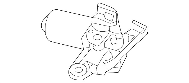 Genuine Ford Motor Assembly Wiper WM-994