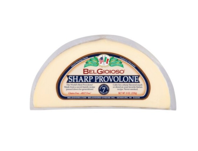 BelGioioso Sharp Provolone Cheese, 8 oz ( 2 Pack)