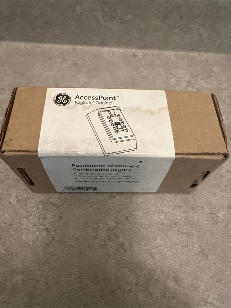 KIDDE 1015 Lock Box - Surface Mount - Holds 5 Keys New in Box