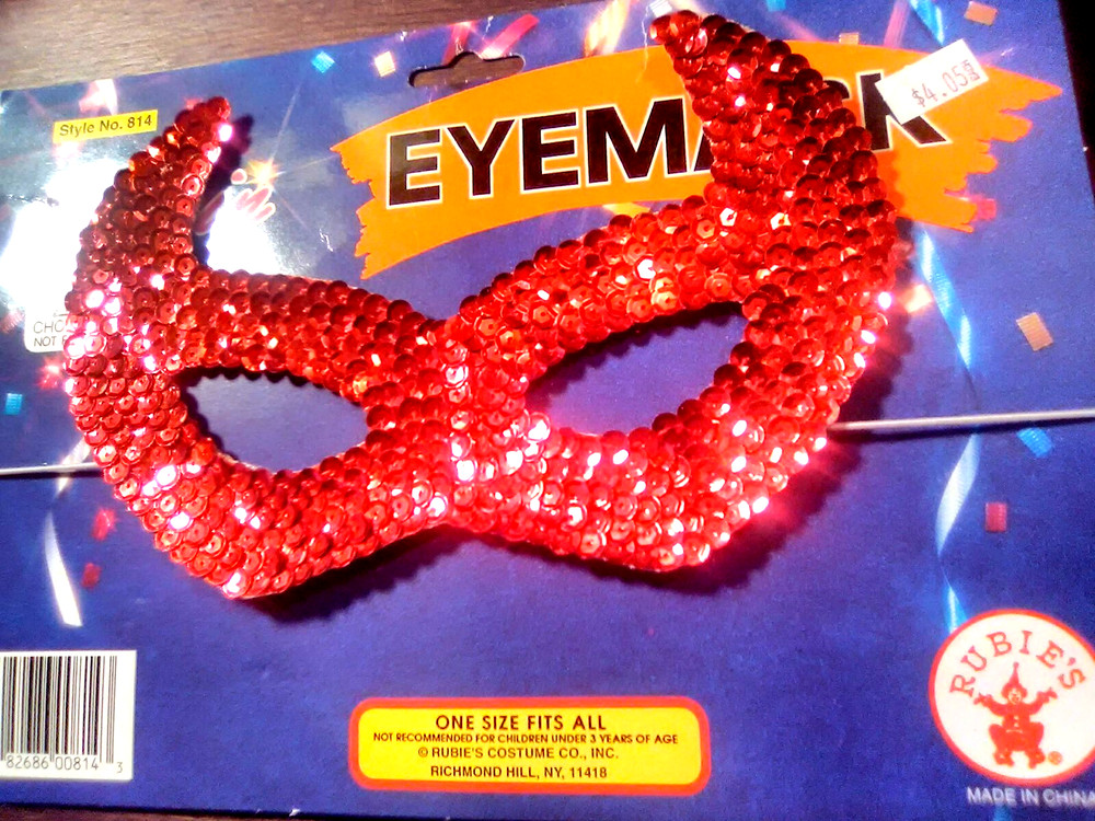 Rubies~Eyemask Style #814 Sequin
