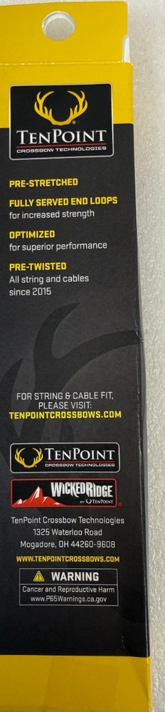 TENPOINT REPLACEMENT CROSSBOW STRING (HCA-115) -FREE S/H