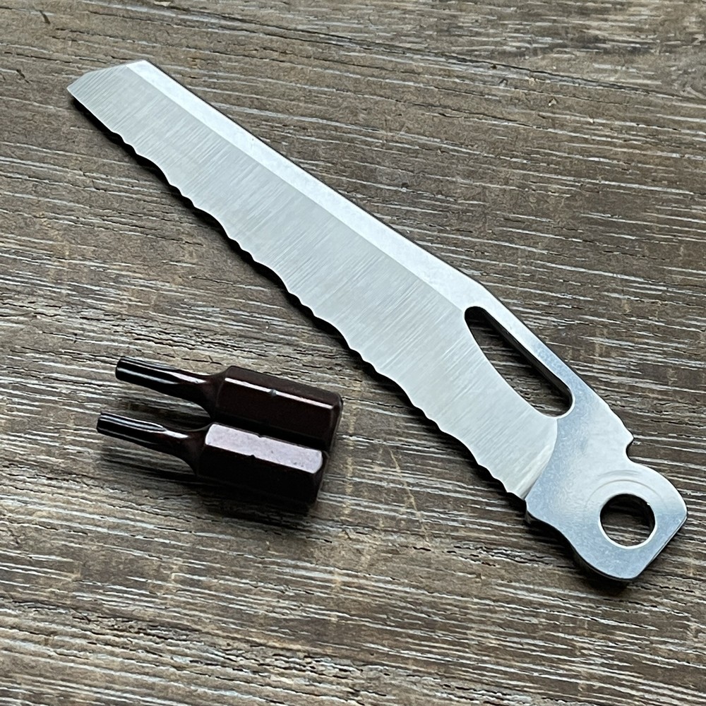 Leatherman Wave Plus Charge Plus TTi Parts Replacement Serrated Knife Blade