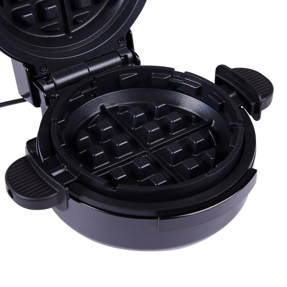 Curtis Stone 2-pack 5" Stuffed Waffle Makers with Recipes & Gift Boxes Open Box