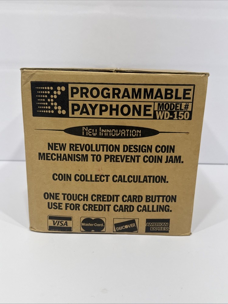 KCK Programmable Desktop Payphone Model #WD-150