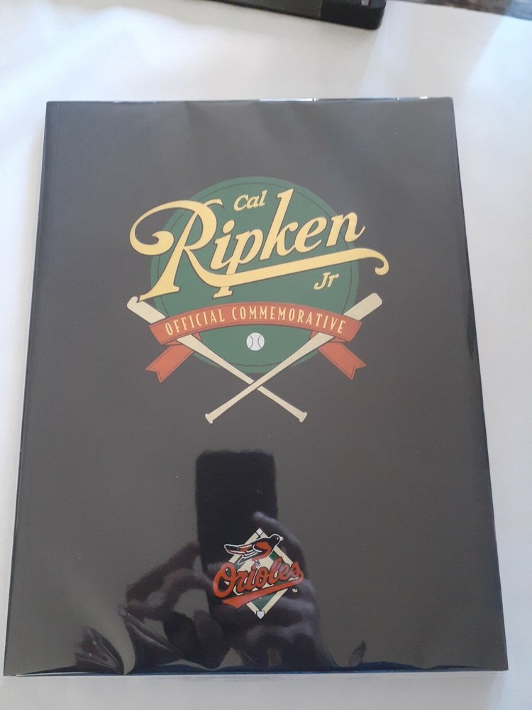 1995 Cal Ripken Jr Baltimore Orioles Official Commemorative Program