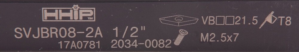 SVJBR 08-2A TURNING TOOL HOLDER (2034-0082)