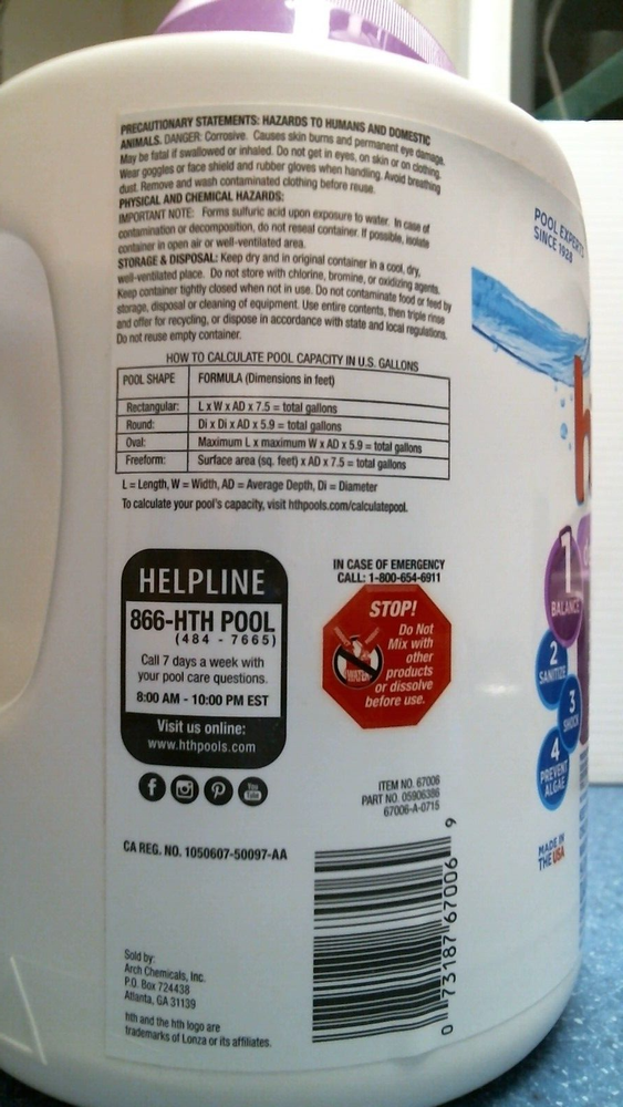 HTH pH Decreaser 7 lbs. (67006) FS