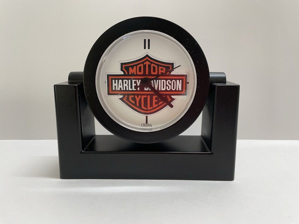 Harley Davison Quartz Desk Clock 5”