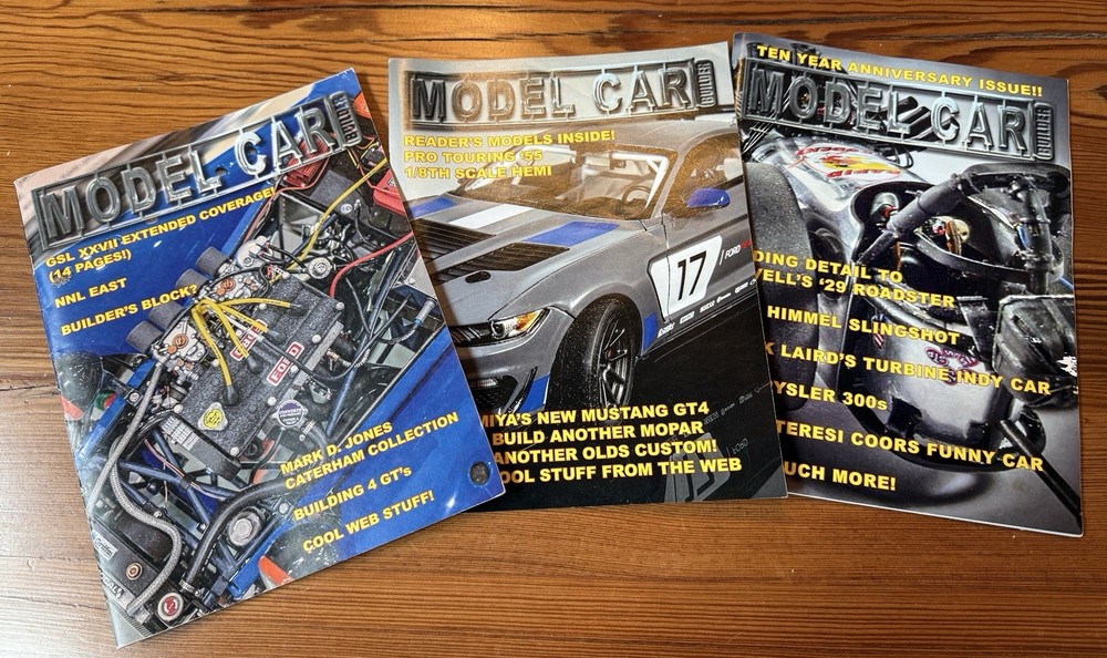 RARE Model Car Builder Magazines