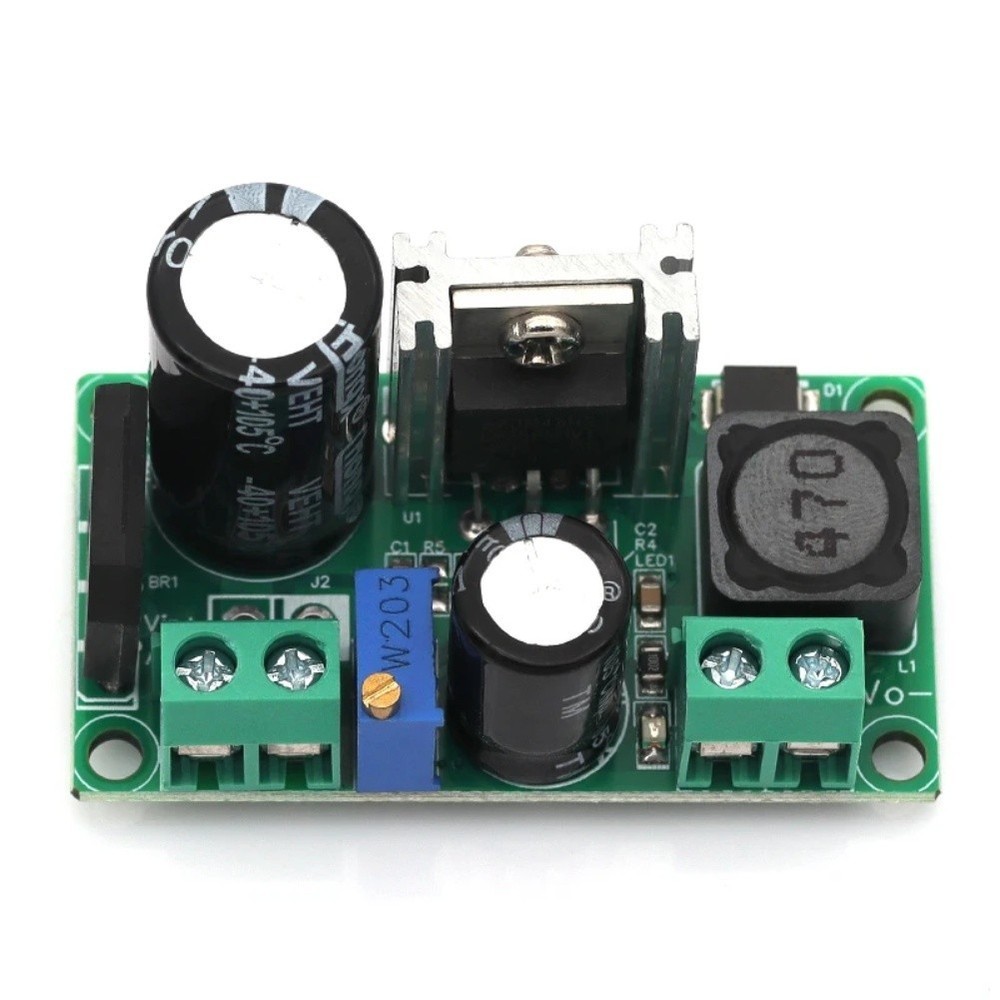 Power Supply Module Adjustable Voltage Stepdown AC DC Input 5 Volts to 50 Volts