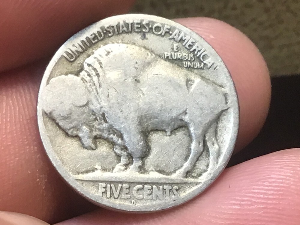 1925-D Buffalo Nickel, Restored Date, 1 Coin