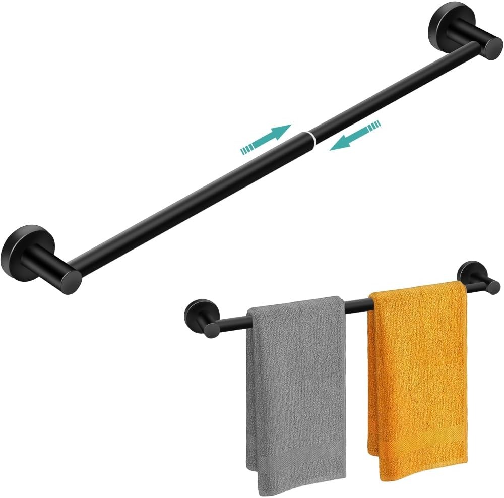 Adjustable Wall Mounted Bathroom Towel Bar