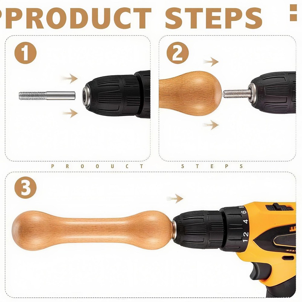 Tie Dye Tool Winding Spool for Beginners Pros Easy to Use Wood Sinew Puller