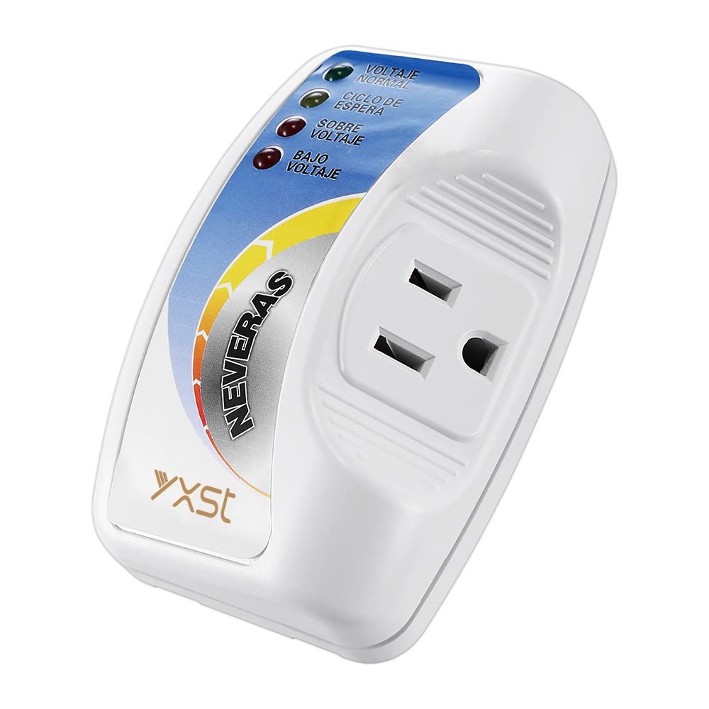 Leepesx Voltage Protector Single Outlet Surge Plug in for White