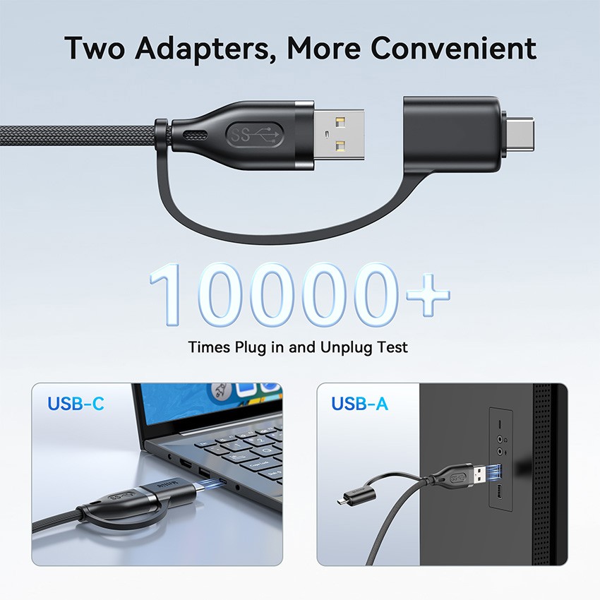 For Pico 4/Quest 3/3S/Pro Link Cable USB to Type-C VR Game Cable Cord Data Line