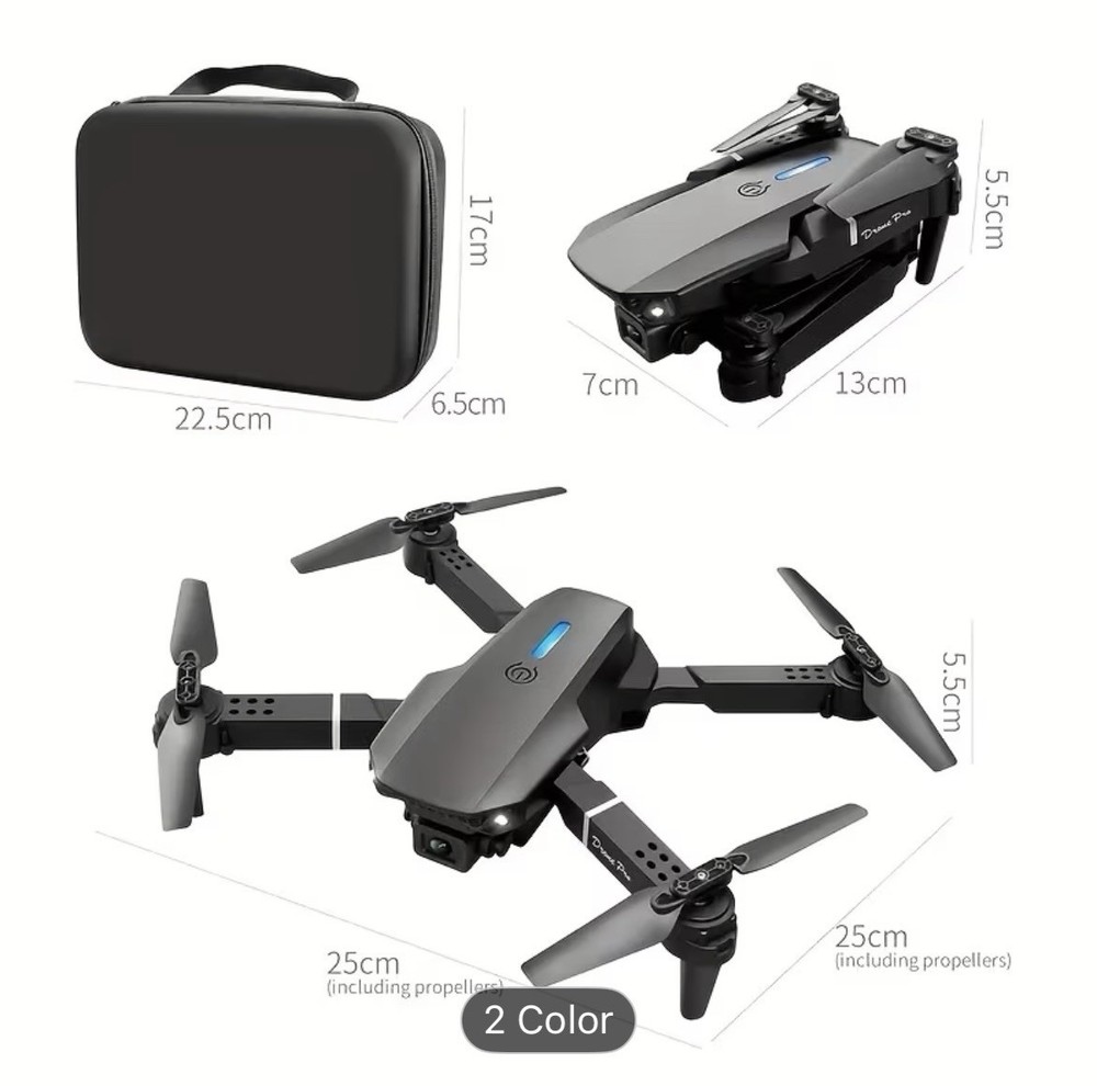 Foldable Ready to Fly Drone with Screen Controller and Remote Control