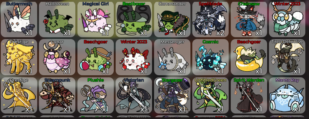 Skins (see discription) (Doodle World Roblox)