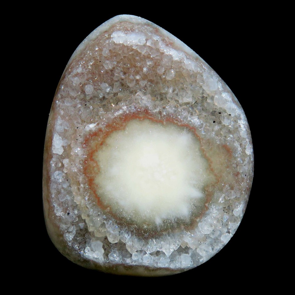 Freeform Druzy Stalactite Agate Cabochon U1089