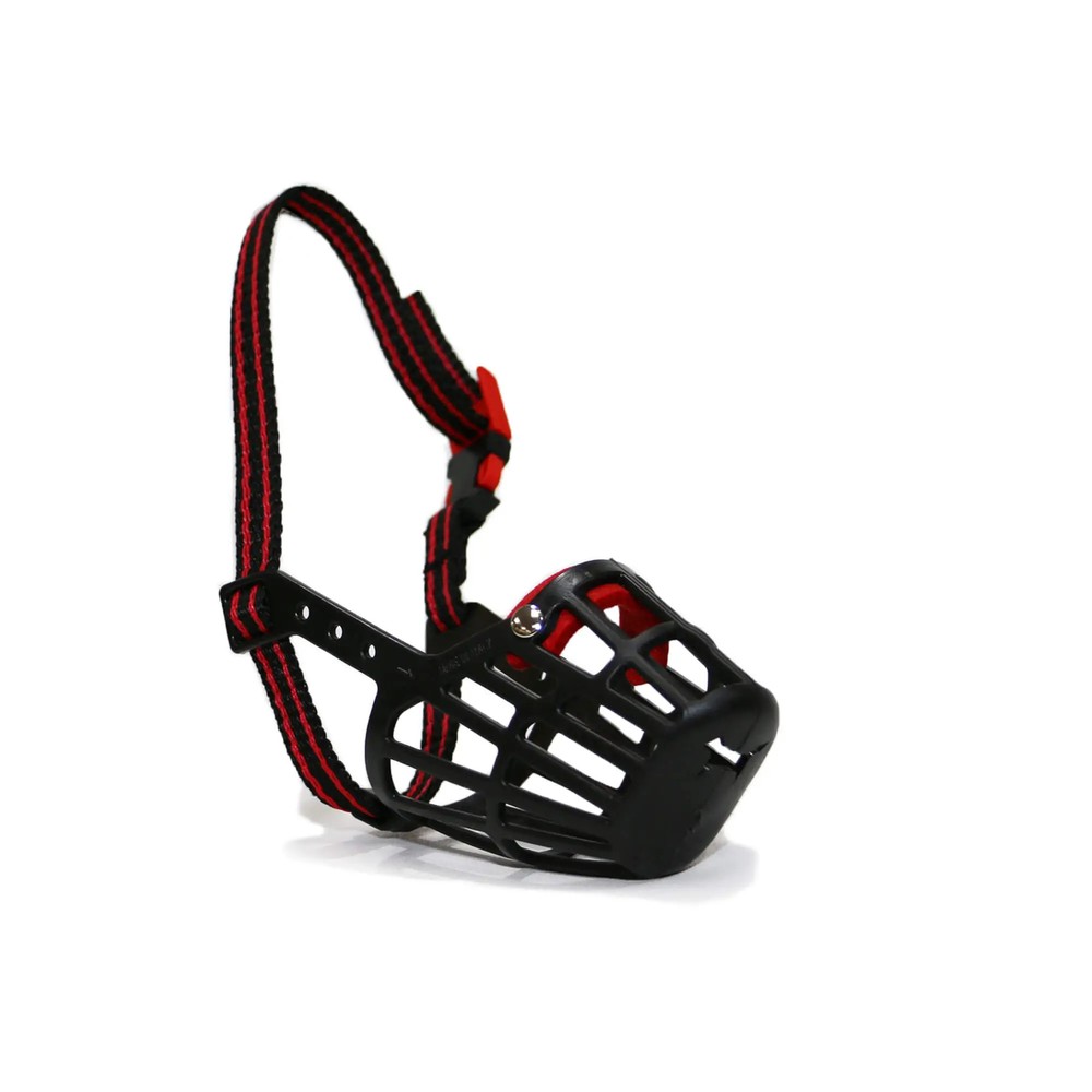 Ancol Dog Muzzle Strong Plastic Basket Breathable for Small Medium Large Dogs