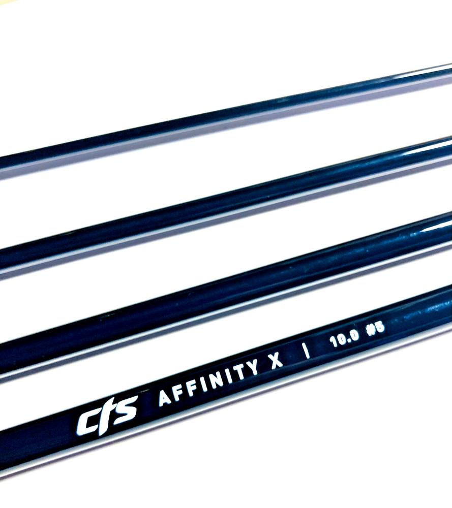 CTS 10'0" 5 Weight Affinity 'X' Fast Action Fly Rod Blank Clear Coat