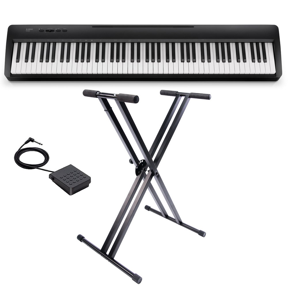 Kawai ES60 Digital Piano - Black KEY ESSENTIALS BUNDLE
