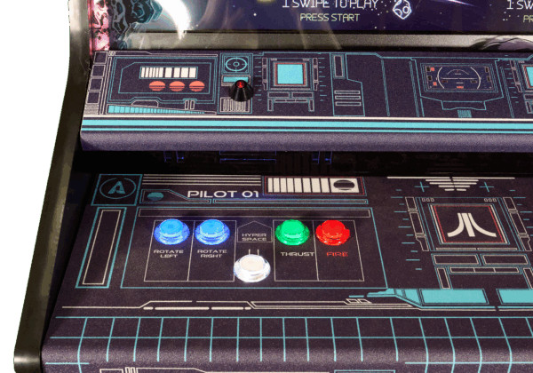 Alan-1 and Atari Asteroids Recharged Pro +