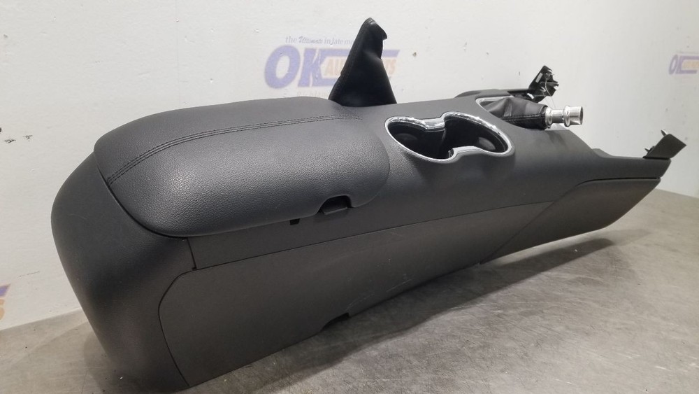 15 FORD MUSTANG GT MT COMPLETE FRONT FLOOR CENTER CONSOLE BLACK