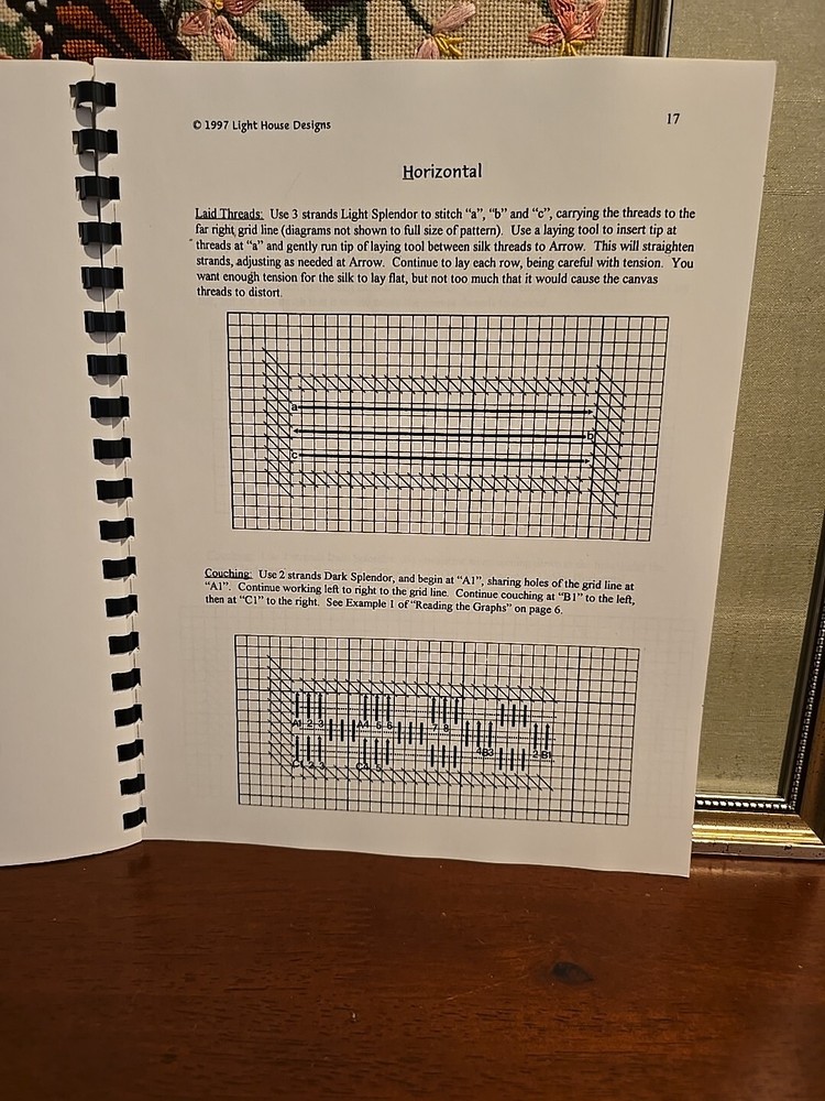 Light House Designs CANVAS STITCH SAMPLER II Needlepoint Pattern Booklet 1997