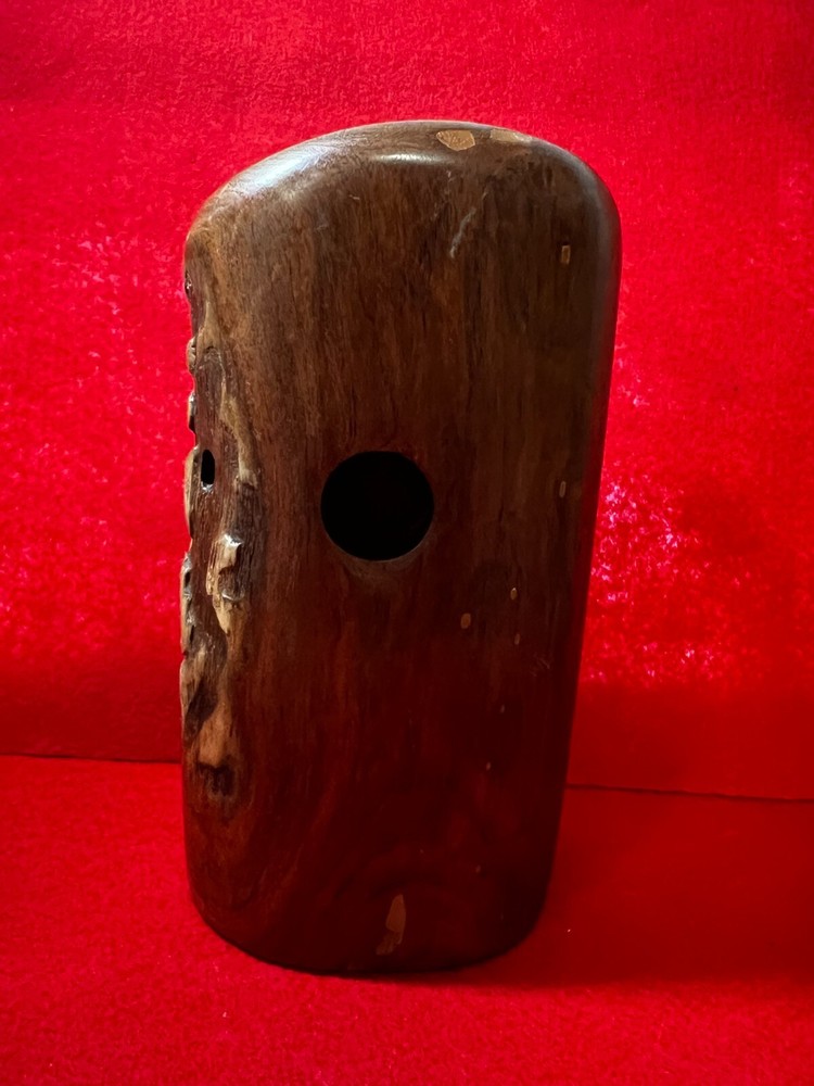 Kokopelli Mesquite Wood Stash/Trinket Box