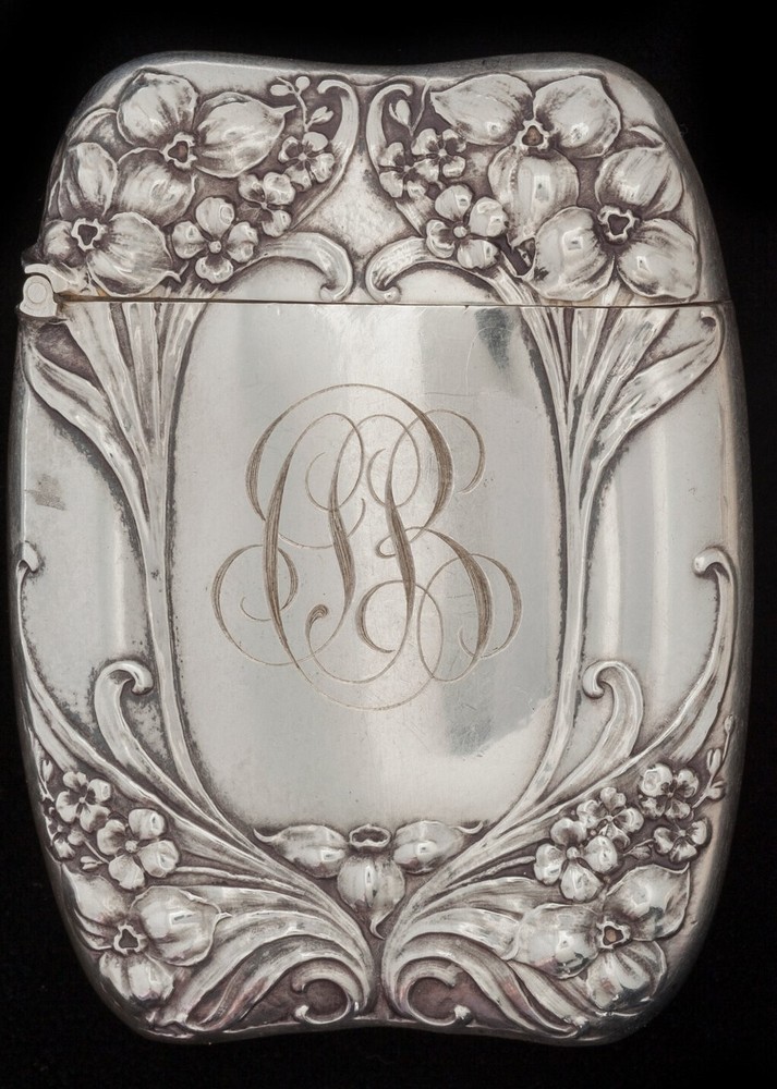 Antique Silver Match Safe - Gorham Manufacturing Co. - Circa 1899 - Engraved
