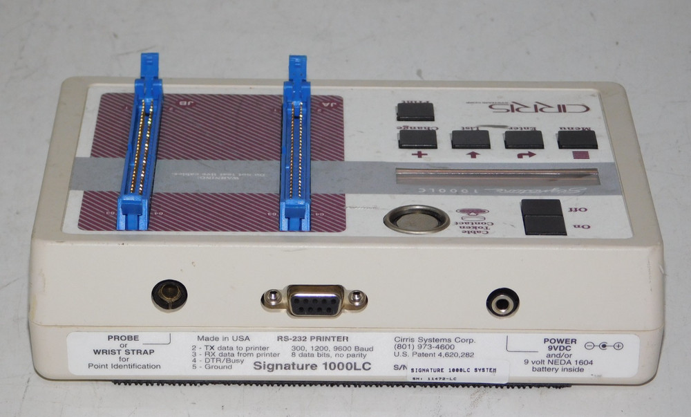 Cirris Systems 1000LC Signature True Cable Harness Tester Analyzer Module USA