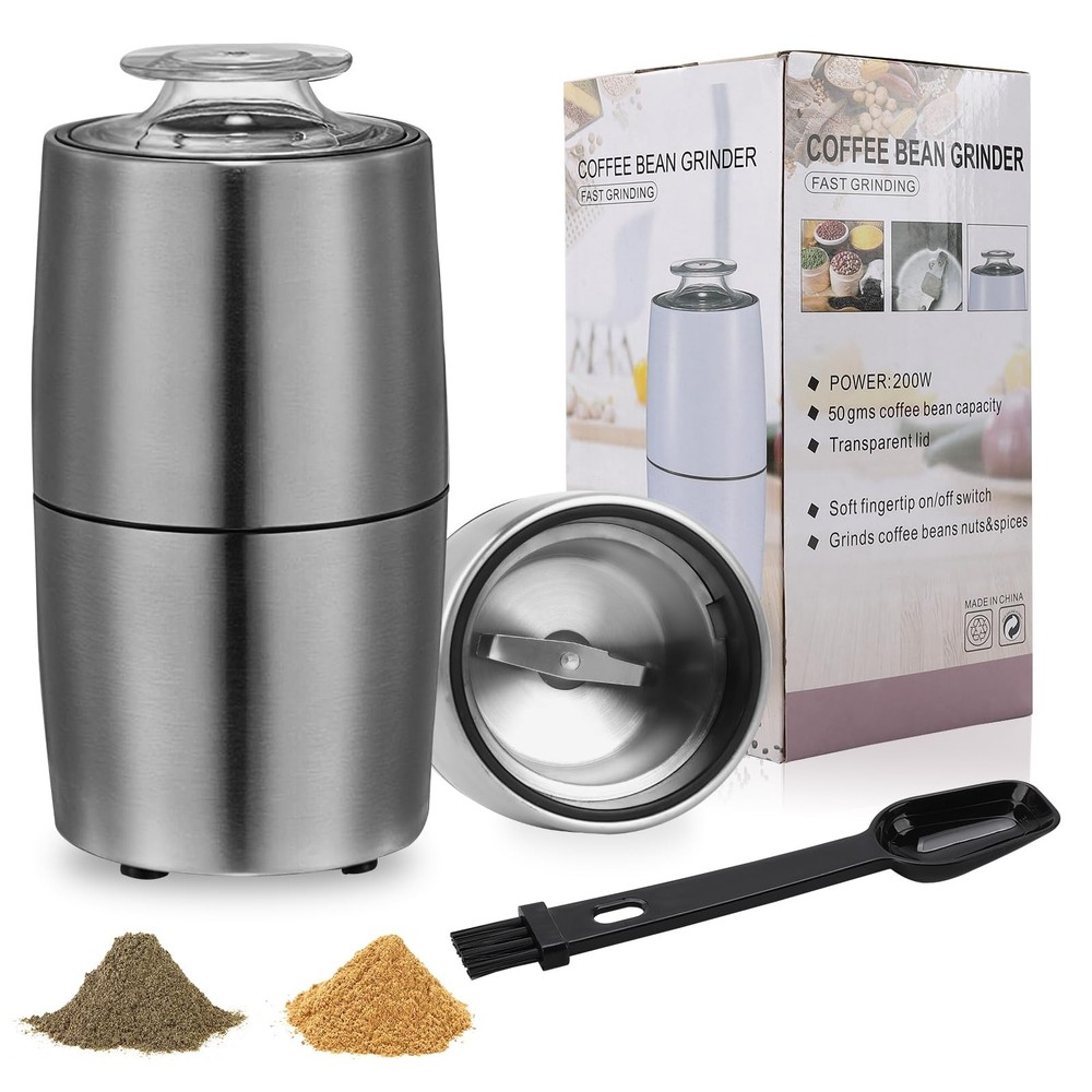 Spice Grinder, Coffee Grinder, 200 w Herb Grinder,Configuration Stainless Ste...