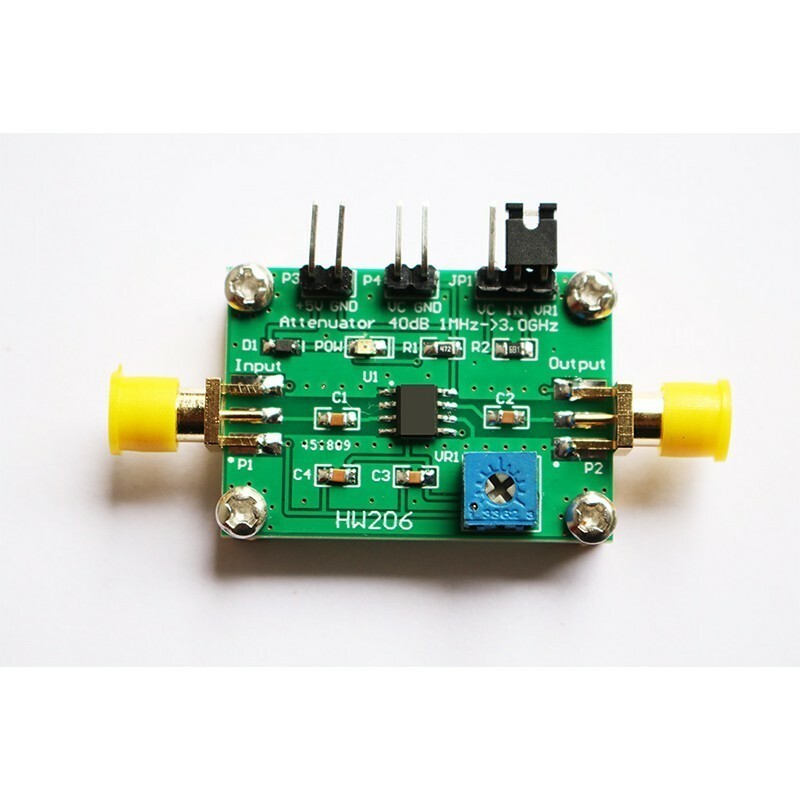 HW206 1MHz-3.0GHz Variable Attenuator Voltage Adjustable RF Attenuator Module