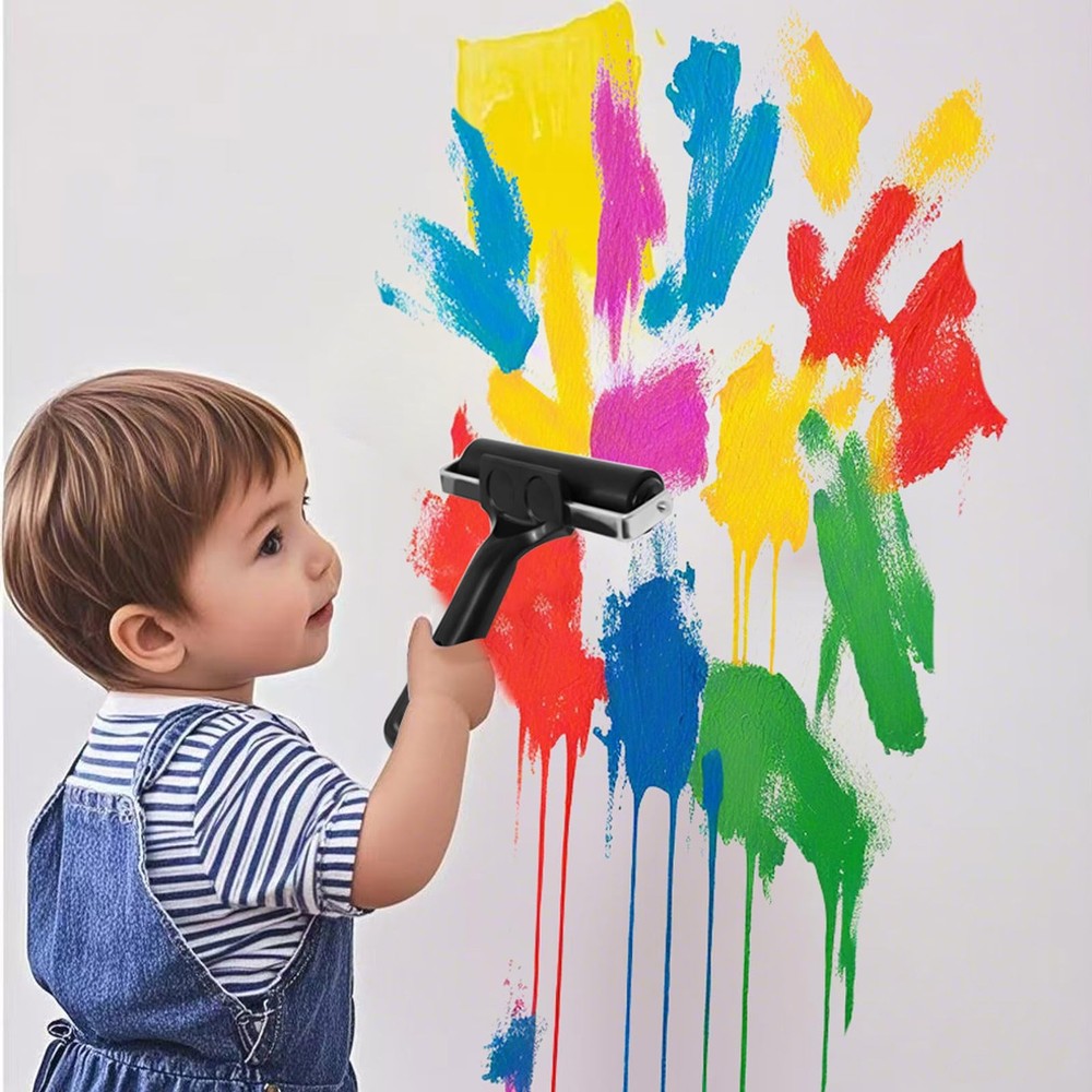 2 Pack Brayer Roller，Professional Rubber rolles ，Handle Comfortable ，for...