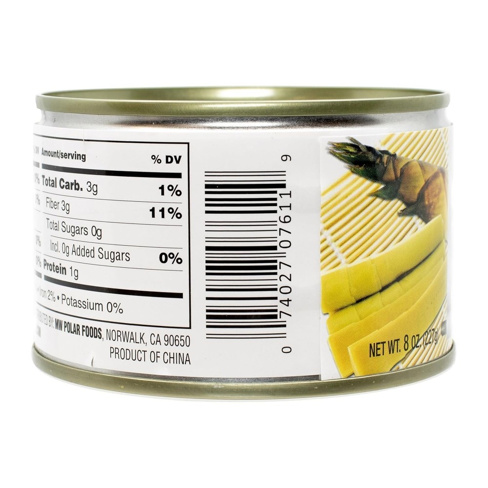 All Natural Sliced Bamboo Shoots, 12 Pack