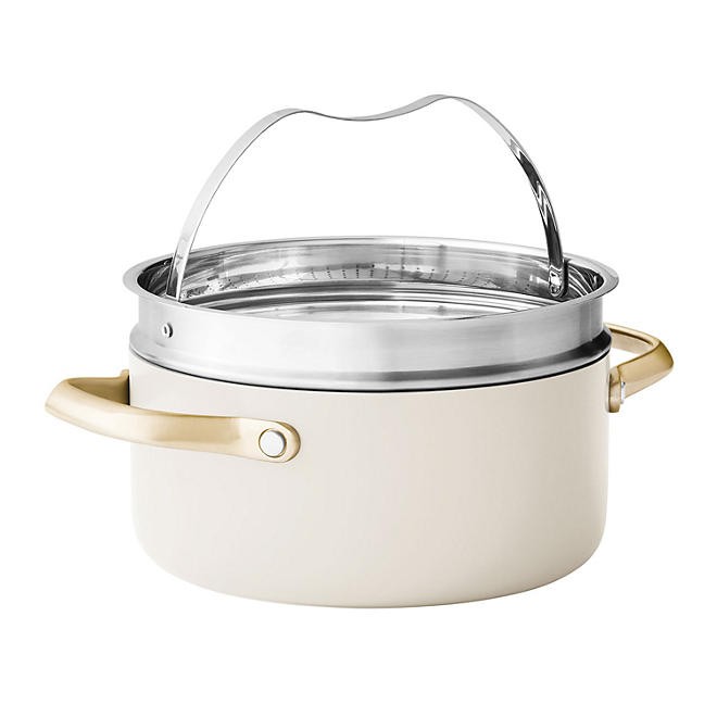 Member's Mark 11-Piece Modern Ceramic Cookware Set (Assorted Colors)