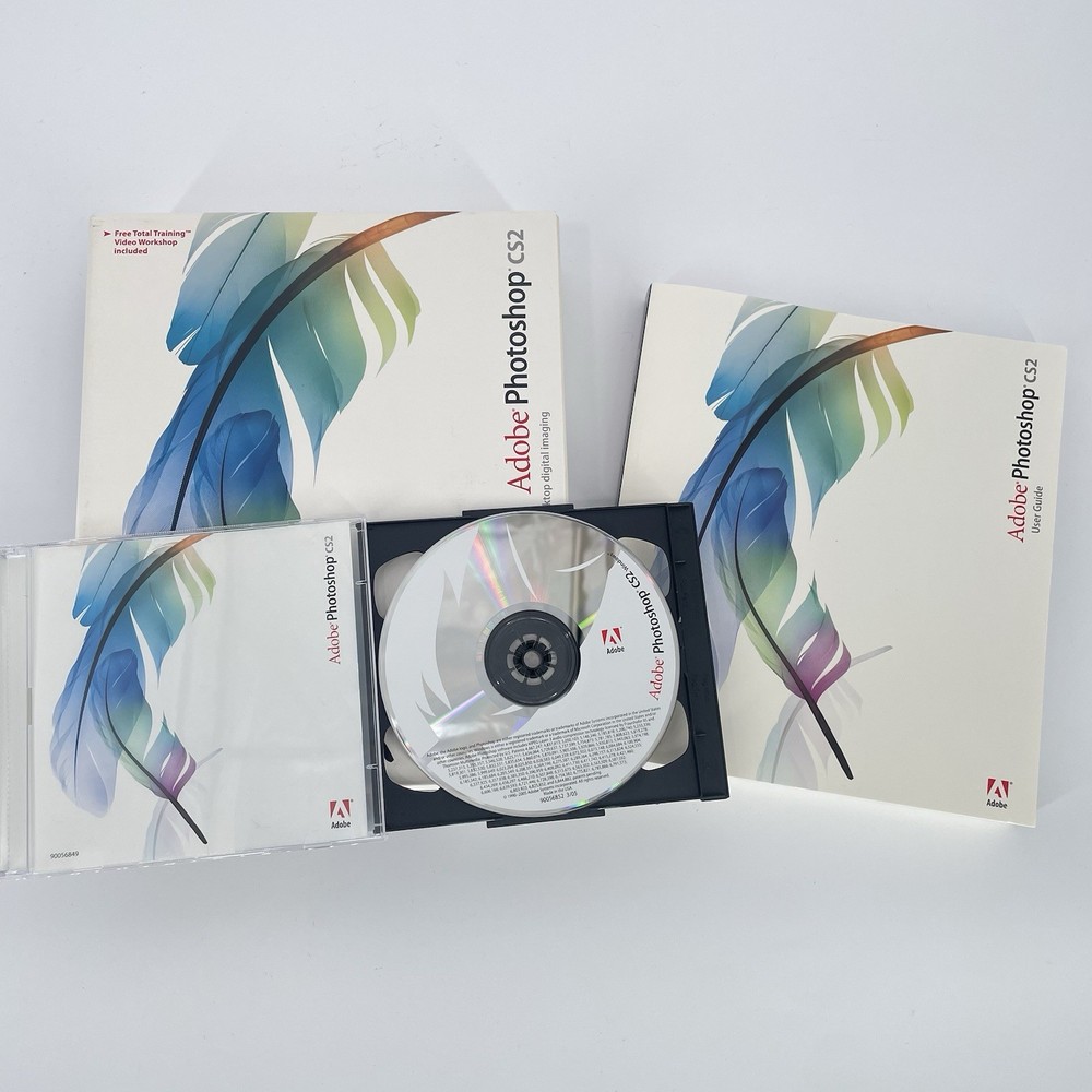 Adobe Photoshop CS2 Upgrade For Mac With Training Workshop Disc & Manual