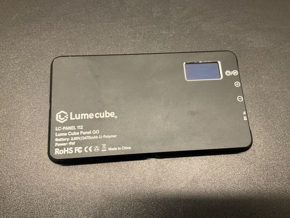 Lume Cube Panel Go RGB LED Light