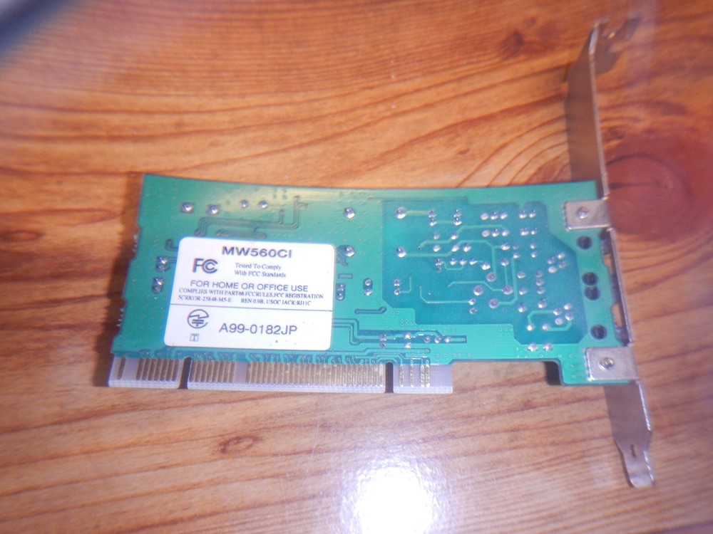 MW560CI Internal Modem Card Fax