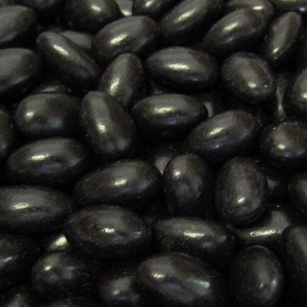 Black Jordan Almonds by Its Delish, 5 LBS Bulk
