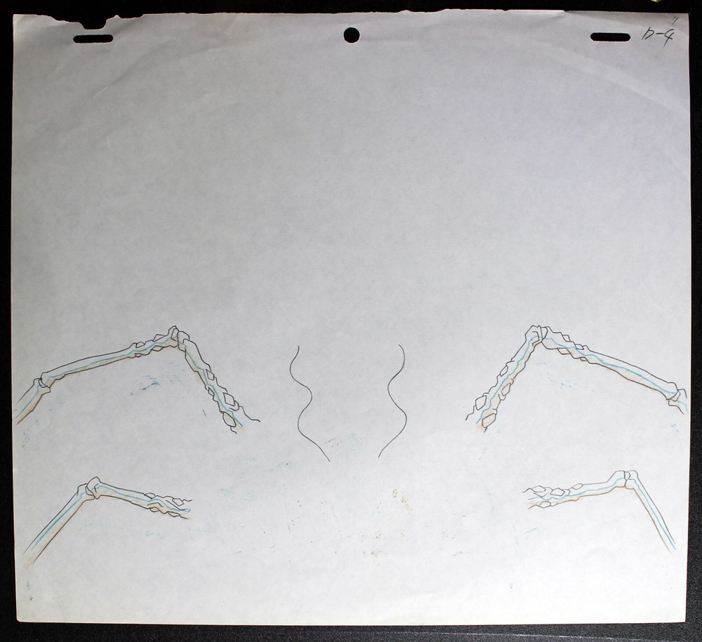 Guyver Anime Production Cel & Douga