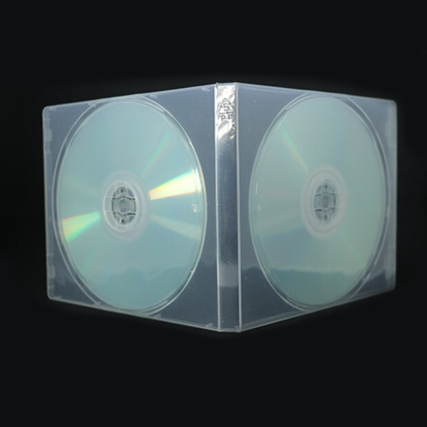 Slim line Clear 2 Disc CD Poly Case
