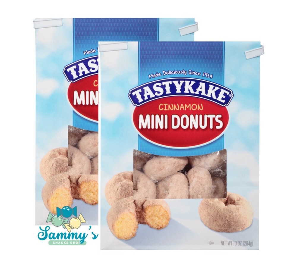 Tastykake Cinnamon Mini Donuts 2 Bags