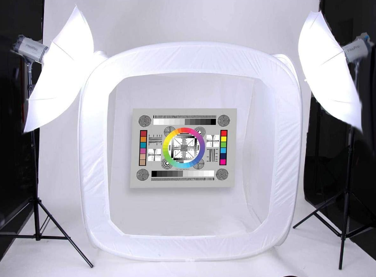 High Resolution 8.5X11" Chrome SD Professional Lens Test Chart, 3-Pack