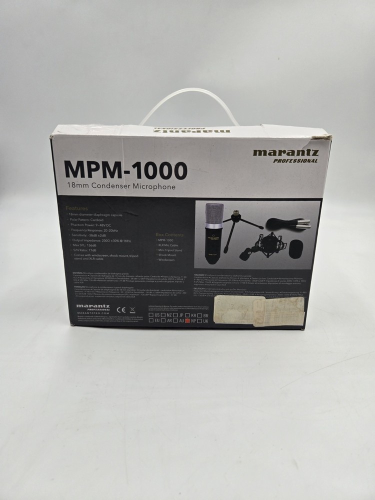 Marantz Condenser Microphone Mpm-1000 Used
