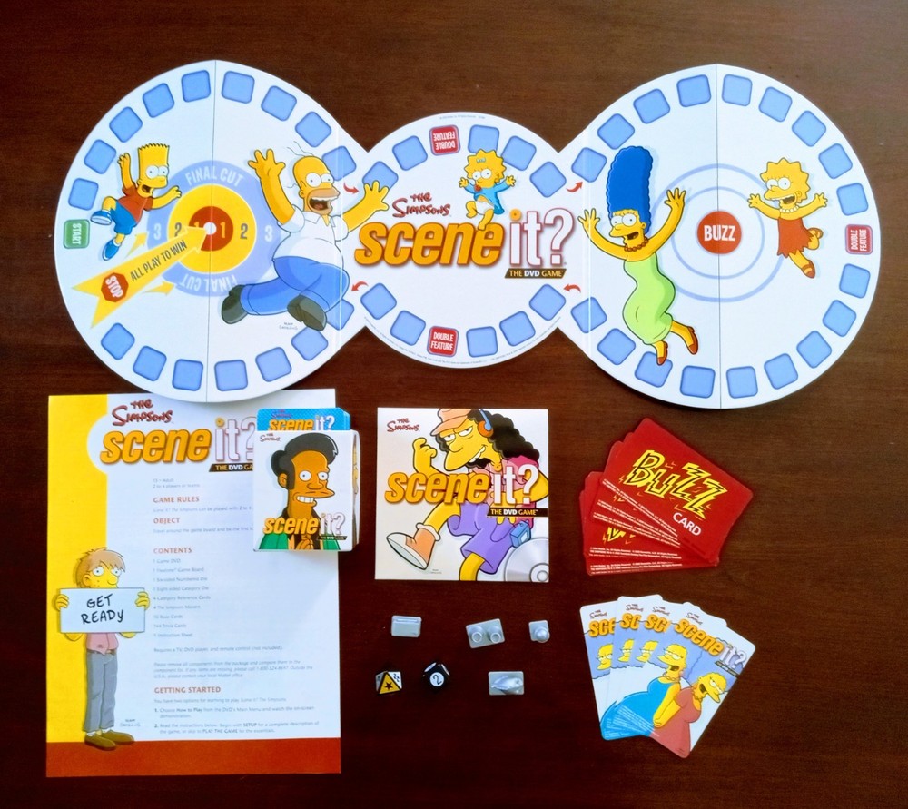 The Simpsons Scene It? DVD Trivia Replacement Pieces