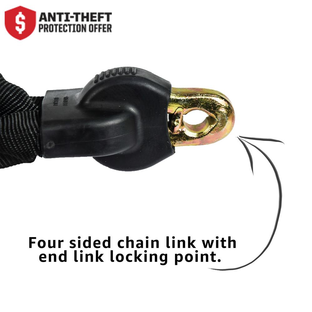 Kryptonite 003274 KryptoLok 912 Combo Chain Lock - 120cm