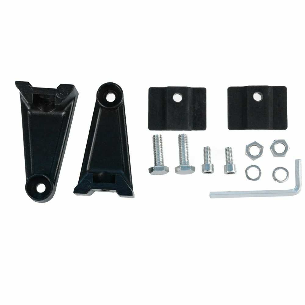 2Pcs Universal Mounting Brackets Side Rotating LED Work Light Bar for Jeep Trunk