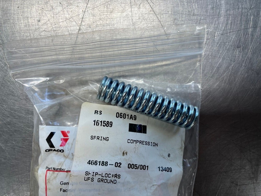 161589 OEM Graco COMPRESSION SPRING for Graco Pumps & Sprayers