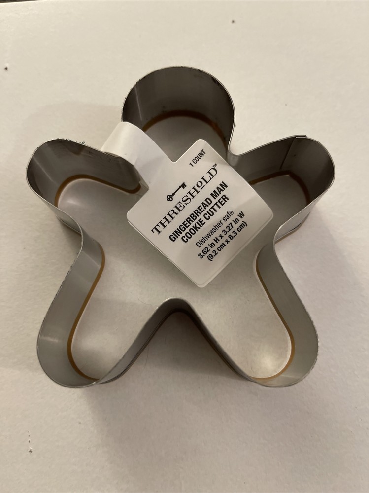 New Threshold Gingerbread Man Cookie Cutter Target D10